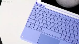 Bluetooth Leather Plastic Case Touch Keyboard Can Turn Your  Into a Computer in a Second and Is Applicable to All  Models