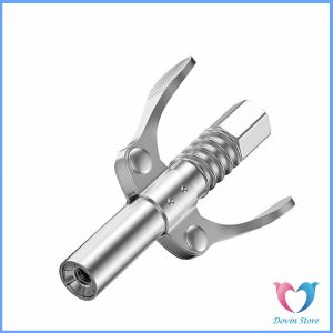 D.S. หัวอัดจารบีหล่อลื แบบล็อคเร็ว ด้ามจับคู่ ปากแบน Grease nozzle