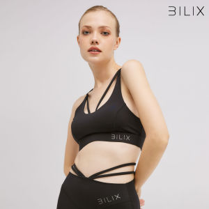 BILIX Mars Top Bra (BLACK) สปอร์ตบรา พรางหุ่น ดีไซน์เอกลักษณ์เฉพาะตัว ทรงสวย กระชับสัดส่วน