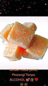 Amber Musk Jamid Pewangi tanpa ALCOHOL boleh guna sebagai Deodorant Alcohol Free natural Scent