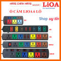 Ổ cắm điện LiOA 6 lỗ kéo dài đa năng thông minh 3m 5m chính hãng - LiOA Việt Nam. 