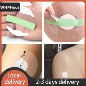 [COD] WHPHous Ship within 24 hours 10Pcs Waterproof Adhesive Patches Sensor Covers Patch Clear CGM Overpatch-Tape