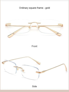 Smart Zoom Anti-Radiation Fatigue Relief HD Reading Glasses for All-Year Round Men and Women Seniors Automatic Degree Adjustment