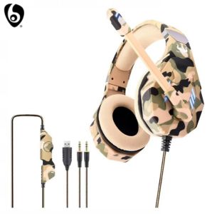 OVLENG GT95 Wired Gaming Headset E-Sports with Adjustable Microphone LED Stereo Surround Sound