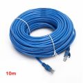 CoAce Ethernet Cable High Speed RJ45 CAT5 Internet Cable Lan Network Wire Internet Lead Cord Router Computer Cable Blue 10M land cable wire for wifi. 
