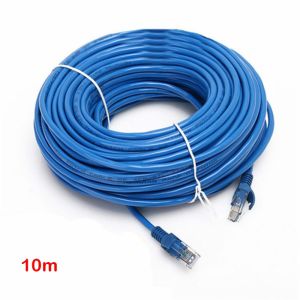 10M CAT5e RJ45 Ethernet Cables 8Pin Connector Internet Network Cable Line Blue Network Cable Laptop Router Patch Cord