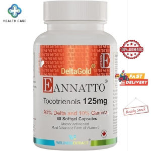 E Annatto Tocotrienols Deltagold 125mg Vitamin E Tocotrienols