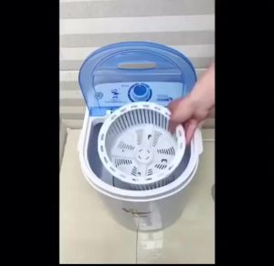 ArcticBreeze 5KG Portable Baby Washing Machine Blue Light Powerful Sterilizing And Dehydrating Machine Compact Mini Washer Dryer Combo