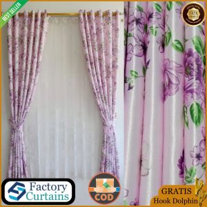 Gorden/hordeng/korden/gordeng/tirai jendela pintu minimalis terbaru mewah murah blackoout import ukuran lebar 135cm panjang 200cm &150cm