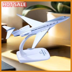 🔥🔥🔥dingdaocunz 1PCS Gulfstream G650 Aircraft Diecast 1 200 Scale Airplane Model Planes G650ER Airplane Model Plane Model