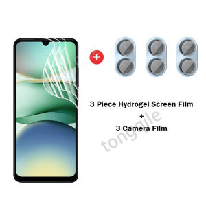6in1 Front Redmi A7 4G RedmiA7 Xiaomi 2026 Camera Lens Screen Protector Soft Hydraulic Film Protective HD Clear View Full Cover