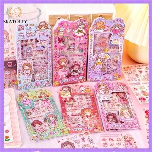 Skatolly สติ๊กเกอร์แต่งตัวเจ้าหญิง เล่นสนุกกับการแต่งตัวให้เจ้าหญิง สร้างสรรค์ ของเล่น HUlinlid