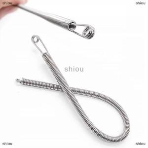 [COD] shiou เครื่องมือทำเกลียวสปริงยืดหยุ่นได้อุปกรณ์เสริมสำหรับเย็บแบบทำจากสเตนเลสสตีลมีเชือกดึงและเชือก