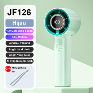 Kipas Angin 100 Gear Wind Speed Kipas Angin 8000mAh Mini kipas Strong Wind