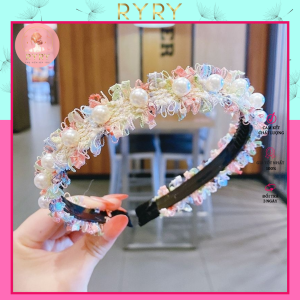 Băng Đô Cài Tóc Công Chúa Dễ Thương Chống Trượt Không Đau Cho Bé Gái