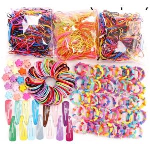 Hộp kẹp tóc 780 chi tiết cho bé _ Hộp kẹp tóc 780 món cho bé