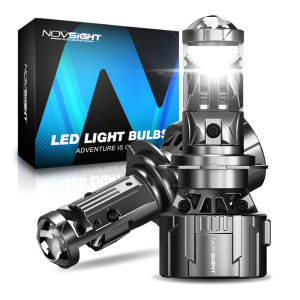 Novsight N94 Projector Lens 6500K White LED Car Headlight Bulb H4 H7 H11 9005 HB3 9006 HB4 120W 22000LM LED Light for Car High/Low Beam Fog Light Ready Stock