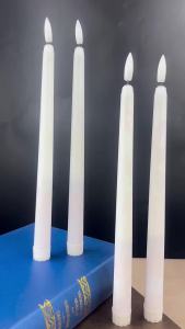 Remote Control Long Rod Candle Atmosphere Decoration Electronic led Birthday Wedding Decoration Bullet Candle Light Plastic