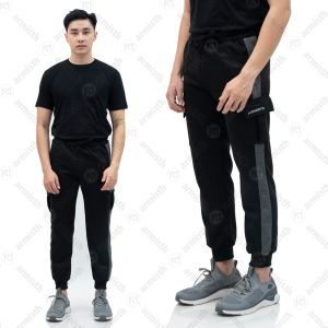 Armisth - Celana Training Joger Cargo Pria Fleece Tebal Premium / Jogger Kargo Cowo Terbaru Trendy