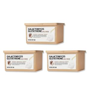【Flash Sale】SOME BY MI Glutathione Galactomyces  30EA Twin Pack  Fade dull pigment  Boost skin glow  Comfort thin fabric  Ship from Malaysia