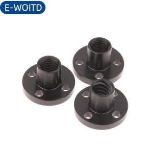 E-WOITD 2pcs 3D máy in Z trục T8 hình thang động cơ vít Nuts POM Nut chì 1mm 2mm 4mm 8mm cho chì vít