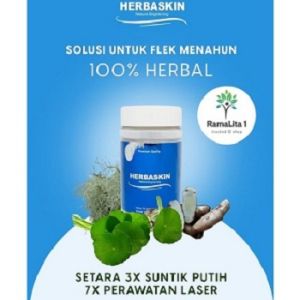 Herbal BPOM Herbaskin 100% Original Glowing Pemutih Badan Aman Halal