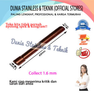 Collect 1.6 mm komponen stang las argon
