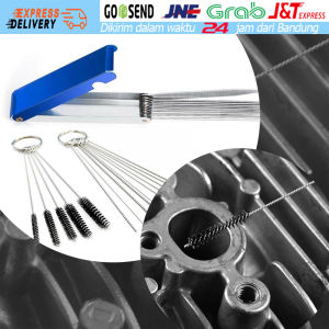 3pcs/Set Sikat Jarum Pembersih Nozzle Spray Gun Airbrush Untuk Karburator