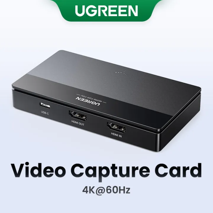 UGREEN Video Capture Card Live Broadcast HDMI HD 4K Audio Recording Box ...
