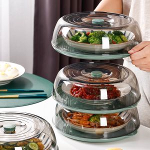 Wadah Makanan Tudung Saji Premium Penutup Makanan Tudung Saji Food Organizer Perlindungan Debu nasi kebutuhan dapur
