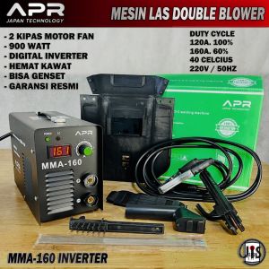 MESIN LAS APR JAPAN AP38 DOUBLE BLOWER MMA160 INVERTER TRAVO LAS