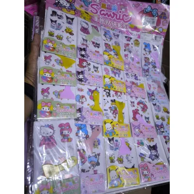 SANRIO stickers per pad 20 piece | Lootbag Filler Paninda Party Giveaways Laruan for Kids1 pad