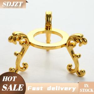 SDJZT 1 chiếc đế hình cầu pha lê nhựa resin kim loại giá đỡ đá hình cầu trưng bày hình cầu