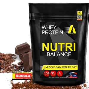 Whey Protein concentrate Nutri Balance túi 2kg tặng bình thời trang và giáo án & thực đơn