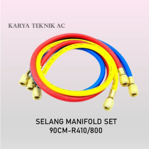 SELANG MANIFOLD PREON AC R32 R410 90CM ( ISI 3 PCS)