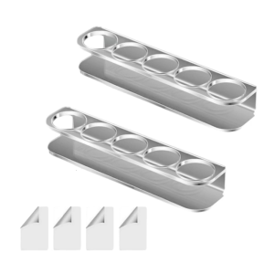 Mạnh mẽ Acrylic chai lọ chủ 5 khe cắm lưu trữ trường hợp phụ kiện cho 10ml U 100 lọ lý tưởng cho hàng ngày sử dụng bình thường