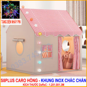 Lều cho bé Lều công chúa Lều hoàng tử hàng loại 1 khung inox (hoặc nhựa) vải dù siêu bền - mẫu mới 2025