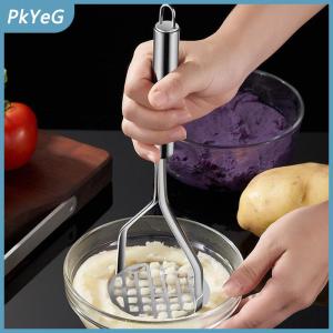 PkYeG Tiện Ích Nhà Bếp Sáng Tạo Bùn Báo Chí Masher Puree Sản Xuất Nước Trái Cây Thép Không Gỉ Khoai Tây Máy Nghiền Pusher Công Cụ Trái Cây Cocina Cozinha