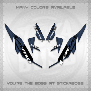 CLICK 125 V4 VARIO DECALS(2026 NEW STRIPING) STICKER KITS BY STICKABOSS