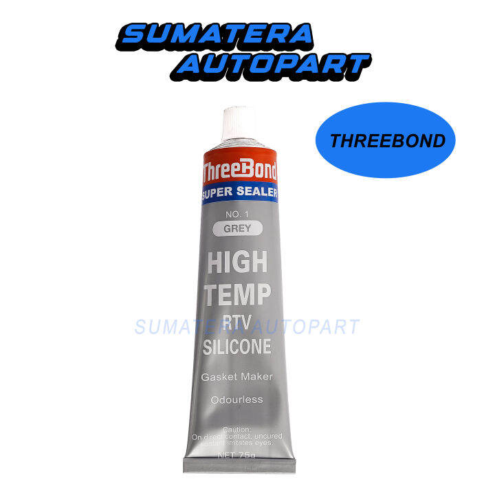 Lem Gasket Threebond Abu-abu Super Sealer RTV Silicone Gasket Maker ...