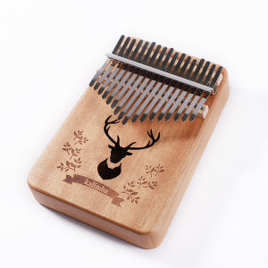 【เปียโนนิ้วมือ】คาลิมบา คีย์ Kalimba Thumb เปียโนเครื่องดนตรีไม้คุณภาพสูง Kalimba 21 คีย์เปียโนนิ้วมือเริ่มต้นแบบพกพาเครื่องดนตรี