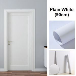 Stiker Pintu Rumah Corak Kayu (90cm)|Wood Design Door Wrap 自黏贴纸 untuk Almari Kabinet Perabot Dinding木纹门橱衣柜贴纸