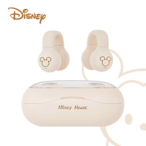Disney Wireless Bluetooth 5.3 Ear Hook LED Light Mickey Hanging Ear Earphone DN12 Noise Reduction Type-c Touch Control H
