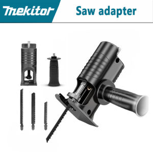 MEKITOR Electric Drill Jig Saws Connector Woodwork Cutting Electric Drill Reciprocating Saw with Converter Curve Saw Conversion New Portable Reciprocating Saw Modified Electric Drill Power Tool Wood Cutter Adapter