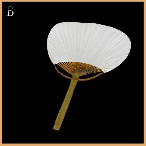 Bopin 1 chiếc quạt giấy cầm tay thanh lịch gấp gọn màu trắng ủng hộ tiệc cưới