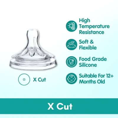 Baby Puting Teat Compatible For Avent (Anti Colic) | Replacement Nipple Bottle Silicone Botol Susu BPA Free