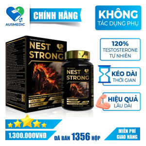 Viên yến hỗ trợ sinh lý nam Nest Strong - Ausmedic