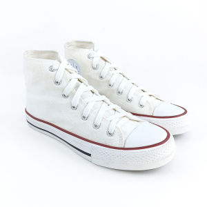 Sepatu Pria Sneakers Sekolah Kanvas Kasual Fashion Style Remaja Bertali Model Tinggi COD SPT-08