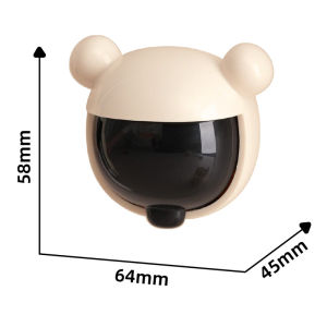 SEA JJT ที่วางแปรงสีฟันลายการ์ตูนน่ารักแขวนผนังในห้องน้ำ