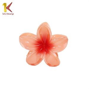 Satu Keluarga Jepit Rambut Bunga Kamboja Wanita C1092 Jedai Bunga Jepitan Rambut Korea Hair Clip